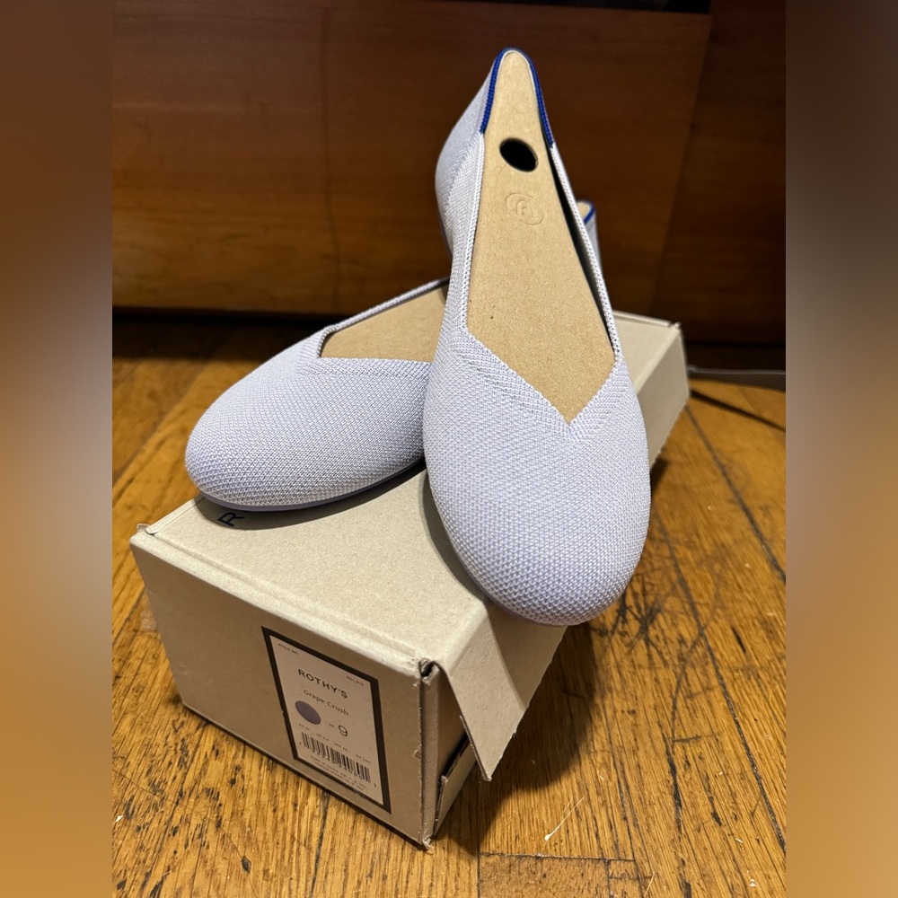 NWT Rothy’s
The Flat
Size 9
Grape Crush